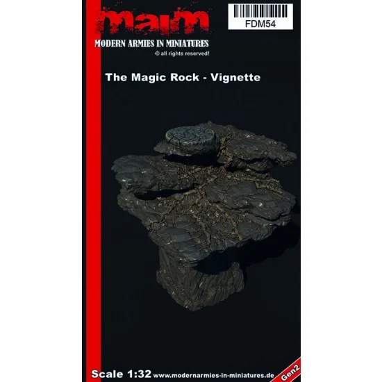 MAiM FDM54 1/35 The Magic Rock Vignette - Scenics & Diorama