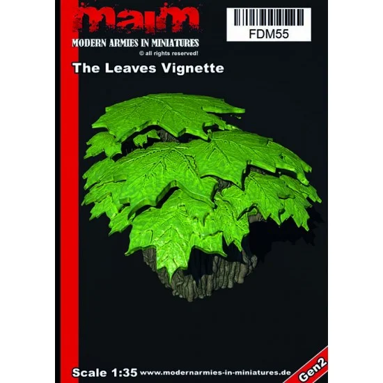 MAiM FDM55 1/35 The Leaves Vignette - Scenics & Diorama