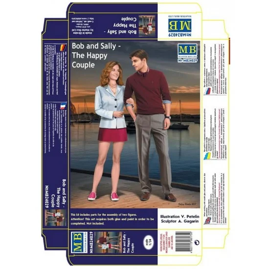 Master Box 24029 1/24 Bob and Sally - The Happy Couple