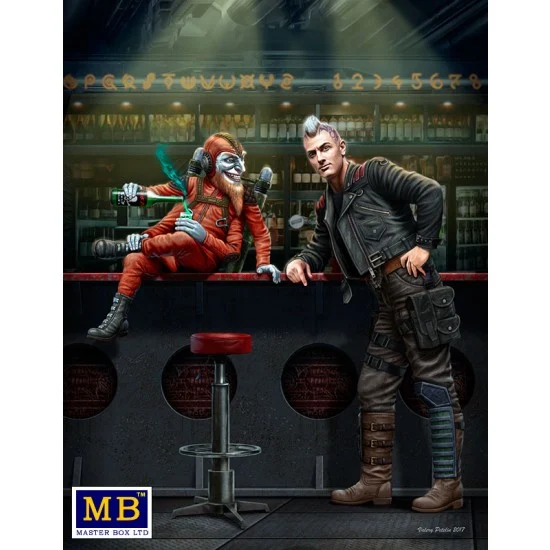 Master Box 24034 1/24 Spaceport Vol.3 (2 figures) - Model Figures