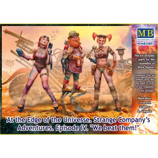 Master Box 24081 1/24 At the Edge of the Universe - Strange Company's Adventures Episode IV