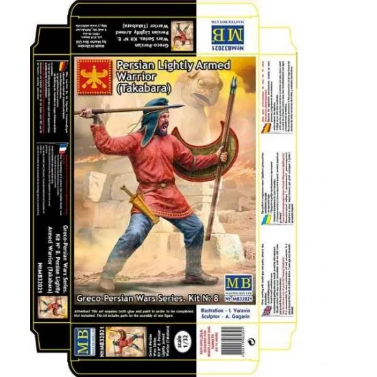 Master Box 32021 1/35 Greco-Persian Wars #8 - Persian Lightly Armed Warrior Takabara