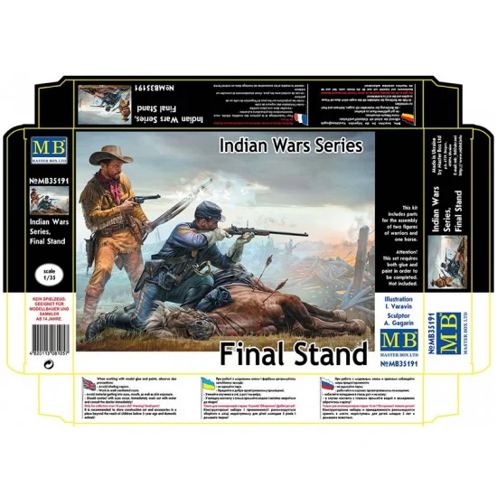 Master Box 35191 1/35 Indian Wars Series - "Final Stand"