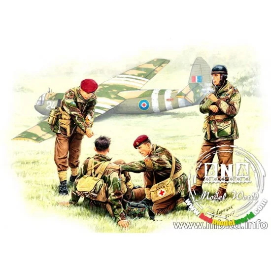 Master Box 3534 1/35 British Paratroopers 1944 #2 - Model Figures