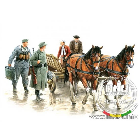 Master Box 3538 1/35 "Somewhere In Europe" 1944 - Model Figures