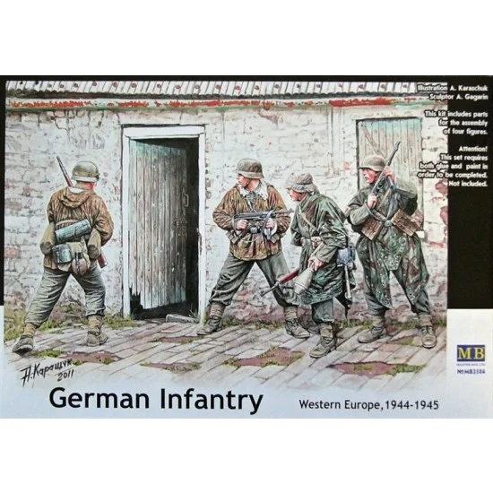 Master Box 3584 1/35 German Infantry in Western Europe 1944-1945 (4 figures)