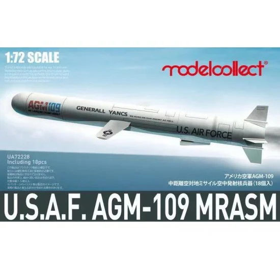 Modelcollect UA72228 1/72 US AGM-109 ACM Missile Set (18pcs)
