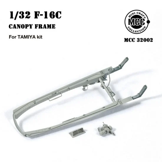 Mini Craft Collection 32002 1/32 F-16C Fighting Falcon Canopy Frame for Tamiya kits