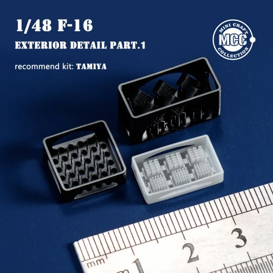 Mini Craft Collection 4809 1/48 F-16 Exterior Detail set Part 1 for Tamiya kits