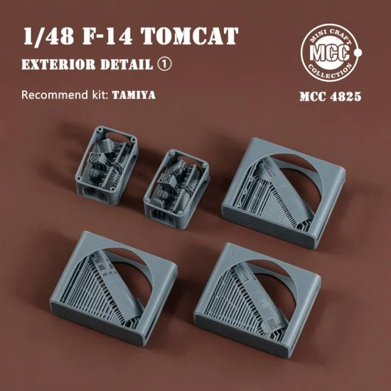 Mini Craft Collection 4825 1/48 F-14 Tomcat Exterior Details Part 1 for Tamiya kits
