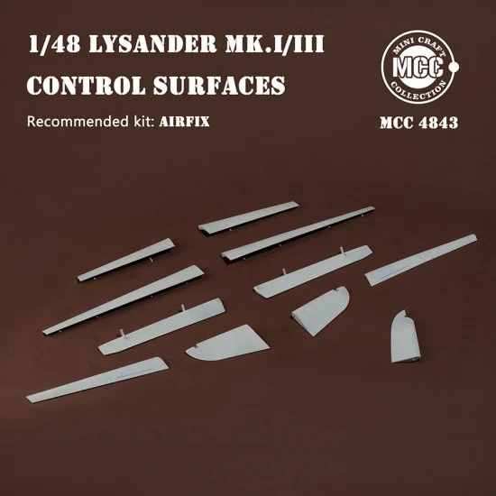 Mini Craft Collection 4843 1/48 Lysander Control surfaces for Airfix - Model Planes