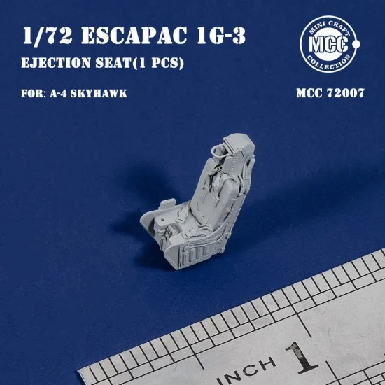 Mini Craft Collection 72007 1/72 ESCAPAC 1G-3 Ejection Seat for A-4 Skyhawk (1pc)