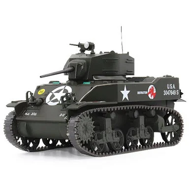 M5A1 Stuart 1/43 Die Cast Model 37th Tank Battalion - France, September 1944