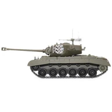 M26 Pershing 1/43 Die Cast Model 2nd Armored Division , Germany, April 1945 - Militaria Diecast