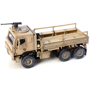 M1083 FMTV Medium Tactical Vehicle 1/72 Die Cast Model Desert Camouflage - Panzerkampf