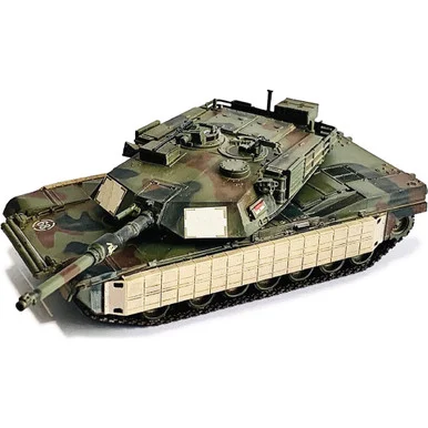 M1A1 AIM Abrams Tank with TUSK 1/72 Plastic Model - Dragon Models