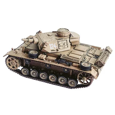 Pz.Kpfw.III Ausf.N 1/72 Plastic Model s.Pz.Abt.501 Tunisia 1942/43 - Dragon Models