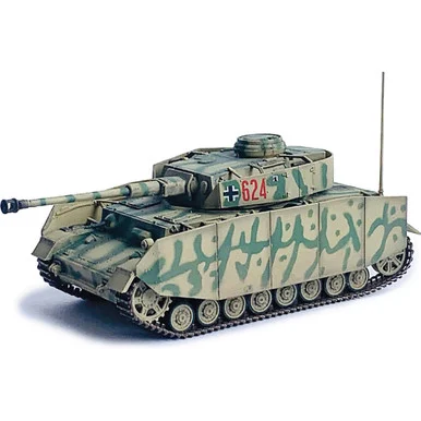 Pz.Kpfw.IV Ausf.H w/Schürzen 1/72 Plastic Model - 63241 3.Pz.Div., Ukraine 1943 - Dragon (63241)
