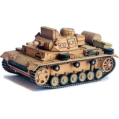 Pz.Kpfw.III Ausf.N 1/72 Plastic Model - 63260 s.Pz.Abt.501 Tunisia 1942/43 - Dragon (63260)