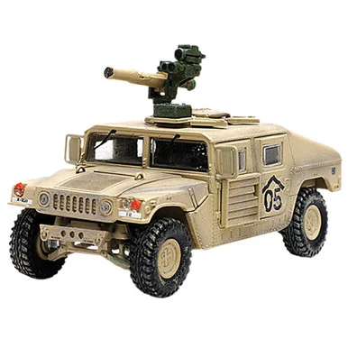 M1046 HUMVEE Tow Missile Carrier 1/64 Die Cast Model 3rd Inf. Div., Iraq, 2003 - Panzerkampf(12501AC)