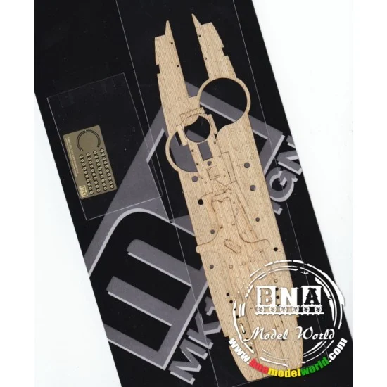 MK1 Design MD-35021 1/350 Chen Yuen Wooden Deck for Bronco kit