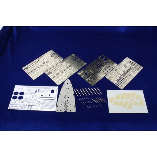 MK1 Design MD-35025 1/350 Italian Navy Battleship RN Roma Deluxe Upgrade Set for Trumpeter kit