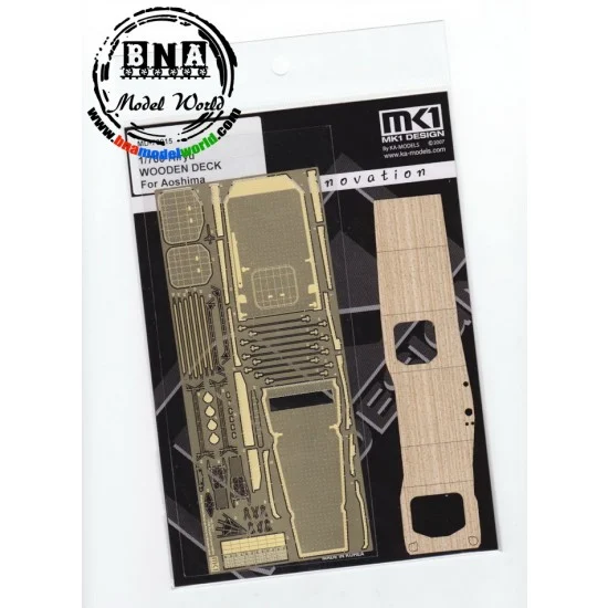 MK1 Design MD-70015 Wooden Deck for 1/700 IJN Aircraft Carrier Hiryu for Aoshima kit