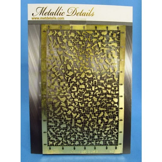 Metallic Details MD3518 Camo Net Type #3 for 1/48 - 1/35 Scale Models