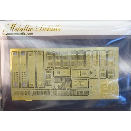 Metallic Details MD7207 1/72 Lockheed SR-71 Blackbird Grids