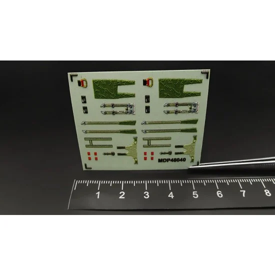 Metallic Details MDP48040 1/48 Martin-Baker Mk.9 Ejection Seat Seatbelt Decals for 2 Seats