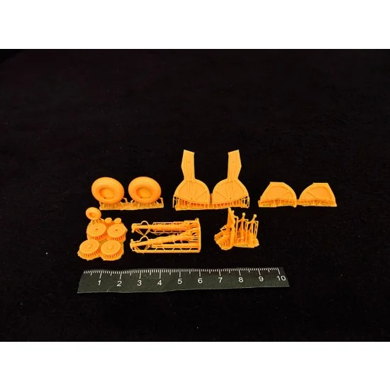 Metallic Details MDR3248 1/32 Yakovlev Yak-9 Landing Gears for ICM kits
