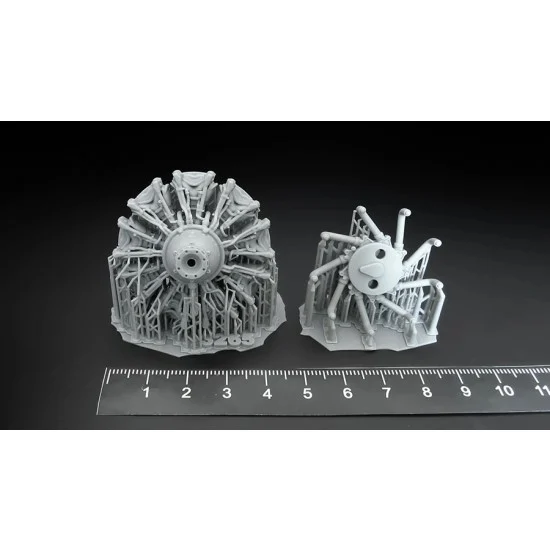 Metallic Details MDR3265 1/32 Bramo 323 Fafnir Radial Engine Detail Set for Do 17/He 111/Do 24/Hs 126 - Model Planes