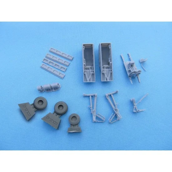 Metallic Details MDR48160 1/48 Rockwell OV-10A Bronco Wheel Bays for ICM kits