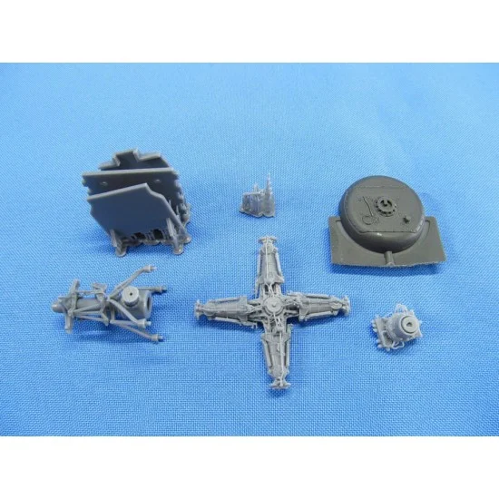 Metallic Details MDR48166 1/48 Boeing AH-64 Apache Longbow Main Rotor for Academy/Hasegawa kits