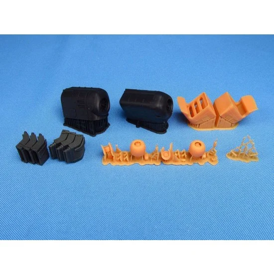Metallic Details MDR48195 1/48 AH-64A/D Apache Engines for Hasegawa kits