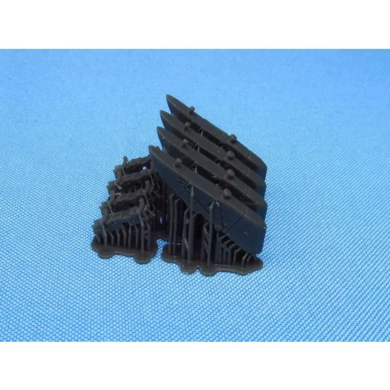Metallic Details MDR48196 1/48 AH-64 Apache Pylons Early Type for Academy/Hasegawa kits