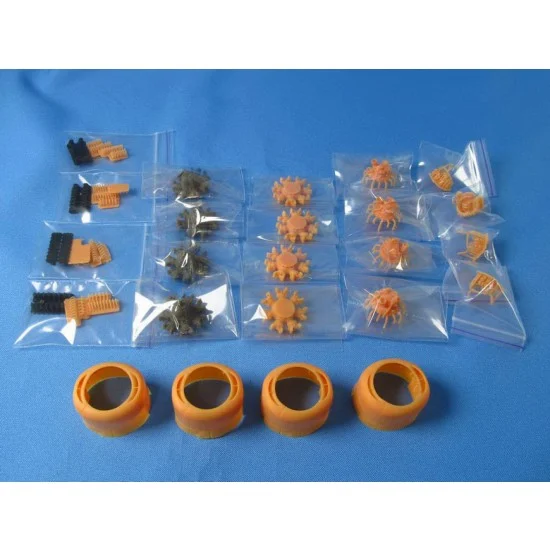 Metallic Details MDR48198 1/48 B-24 Liberator Cowlings with Engines for Monogram kits