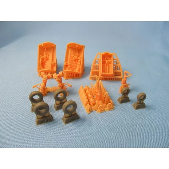 Metallic Details MDR48219 1/48 Bell Boeing MV-22 Osprey Landing Gears for HobbyBoss kits