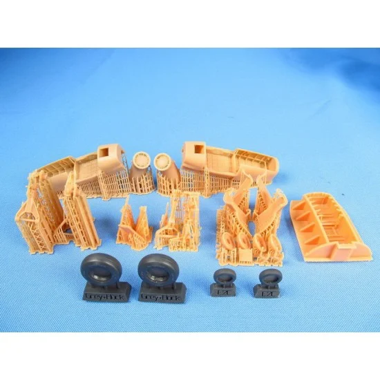 Metallic Details MDR48225 1/48 Northrop Grumman E-2C Hawkeye Landing gears and bays for Italeri/Kinetic kits