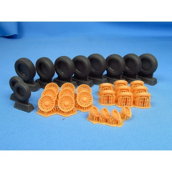 Metallic Details MDR48228 1/48 Rockwell B-1B Lancer Wheels for Revell kits