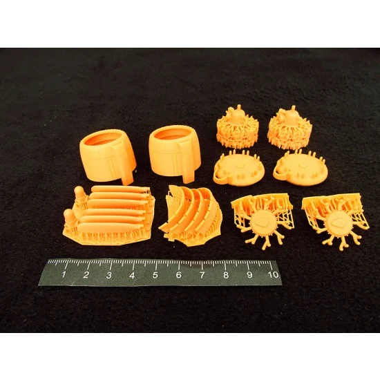 Metallic Details MDR48252 1/48 PV-1 Ventura Cowlings and Engines for Revell/Academy kits