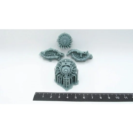 Metallic Details MDR48282 1/48 Wright R-3350 Radial Engine Detail Set for B-29 Superfortress/B-32 Dominator