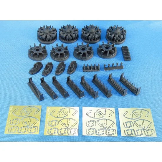 Metallic Details MDR4861 1/48 Boeing B-17G Flying Fortress Engines Detail Set for HK Models