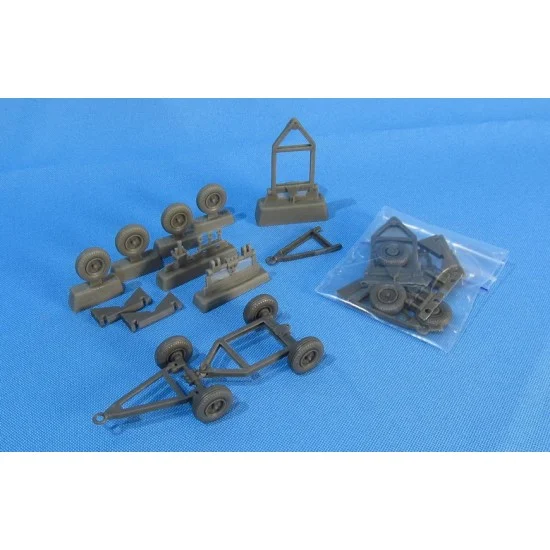 Metallic Details MDR7229 1/72 WWII/Korean War US Universal Trailer Mk. 2 (2 trailers) - Scenics & Diorama