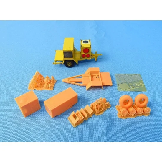 Metallic Details MDR7258 1/72 DRASH Shelter Transport Trailer - Military Vehicles & Tanks