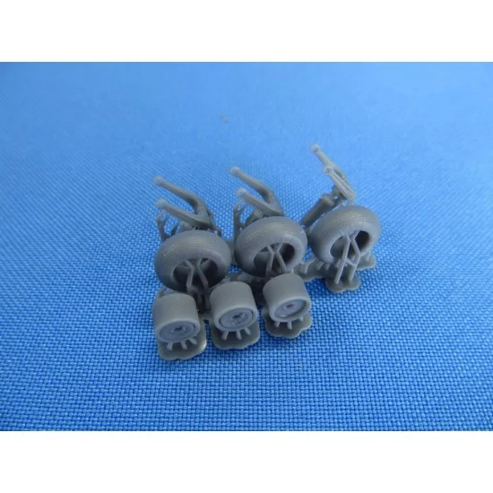 Metallic Details MDR7262 1/72 Antonov An-14 Pchelka Landing Gears for Amodel kits