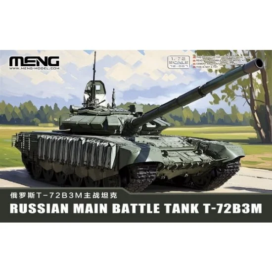 Meng 72-007 1/72 Russian T-72B3M Main Battle Tank
