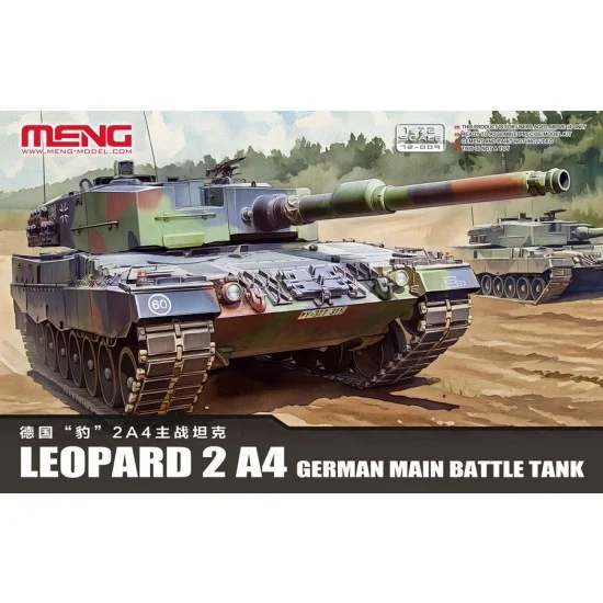 Meng 72-009 1/72 German Leopard 2 A4 Main Battle Tank