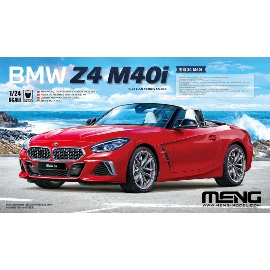 Meng CS005 1/24 BMW Z4 M40i Roadster - Model Cars