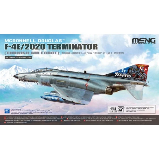 Meng LS020 1/48 Turkish AF McDonnell Douglas F-4E/2020 Terminator